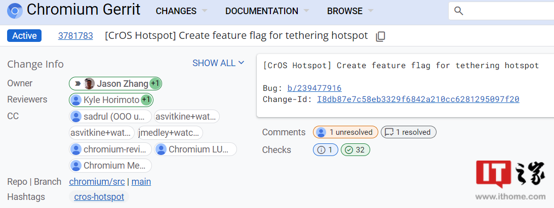 姗姗来迟，谷歌 ChromeOS 将支持网络共享热点