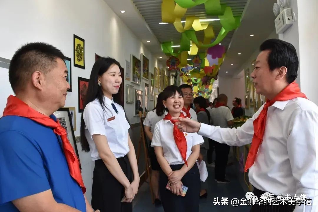 曲江第九小学校园美术馆开馆暨高雅艺术进校园活动顺利举行