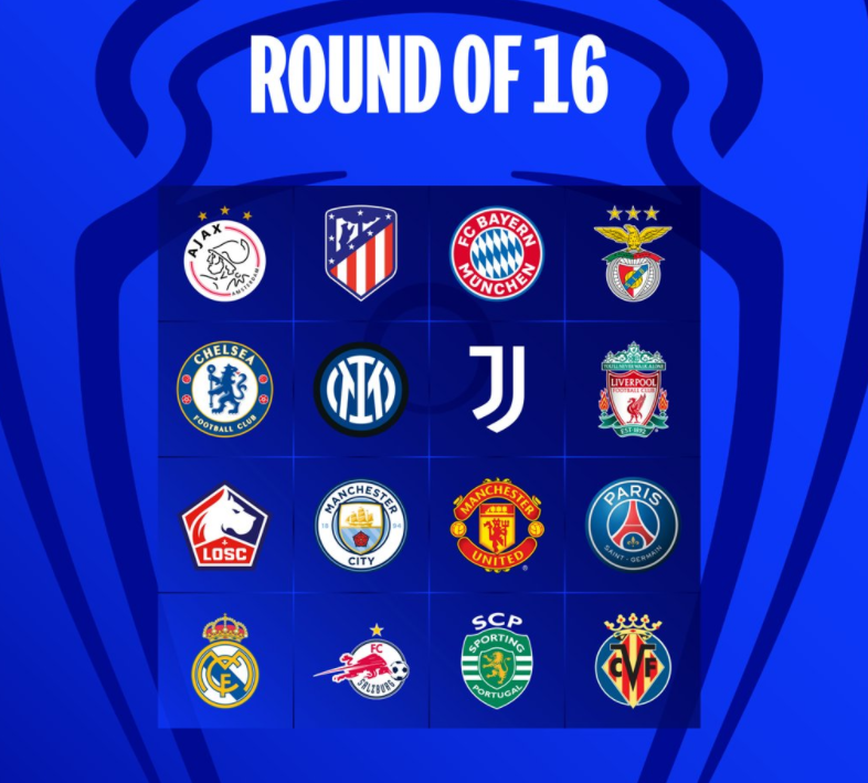 前两年的欧冠夺冠大热门是曼城（欧冠16强夺冠热门榜：曼城第1压拜仁，巴黎第4曼联第7，国米倒数）