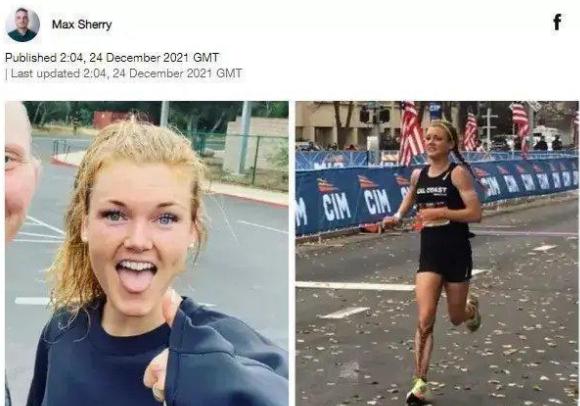 真拼！美女跑馬拉松途中內急，邊跑邊解決拿到第一