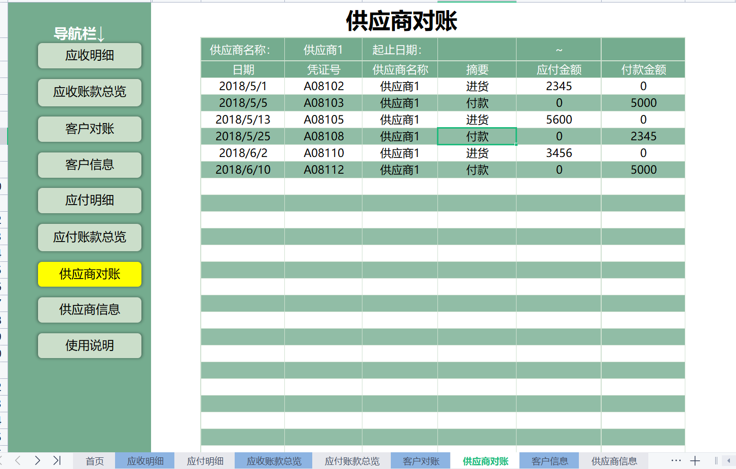 实习生女会计刚入职，就编制了一个应收应付管理系统，太实用了