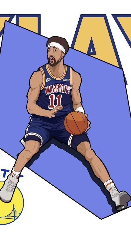 nba球星漫画图片霸气(「篮球壁纸第19期」：科比、克莱汤普森、布克等球星漫画壁纸)