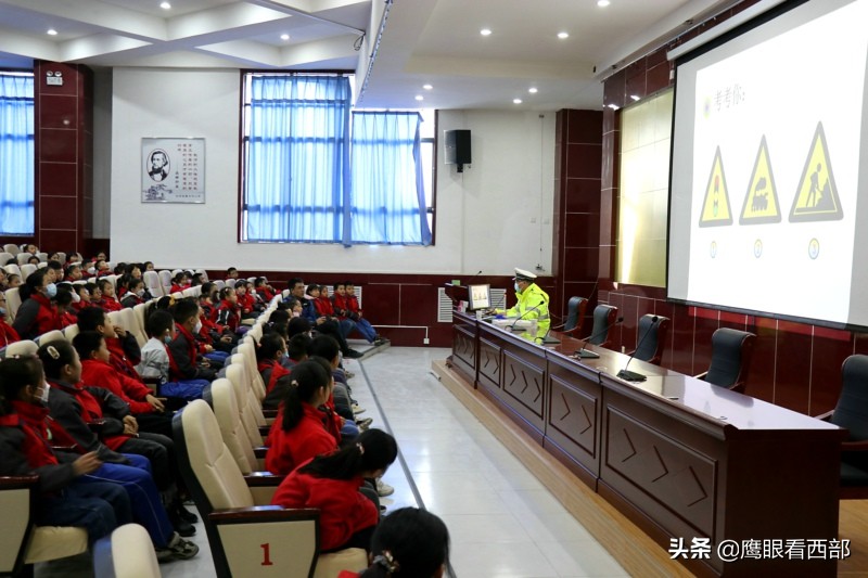 平凉崆峒：交通宣传进校园 寓教于乐懂安全