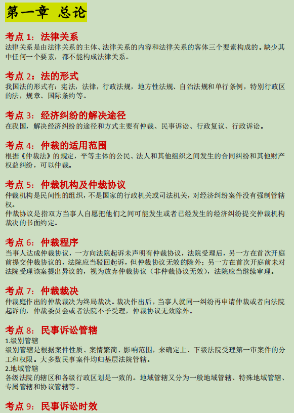 多亏有它！2022初级会计经济法基础才100个核心考点，打印快背