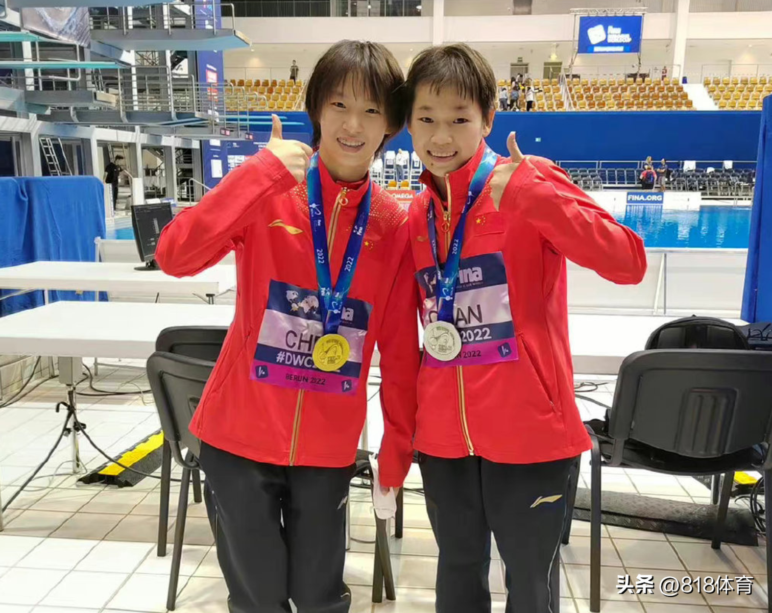 世界杯最强双冠王（全红婵输了!陈芋汐领先19分世界杯夺双冠王,各拿5个10分神仙打架）-趣拿体育