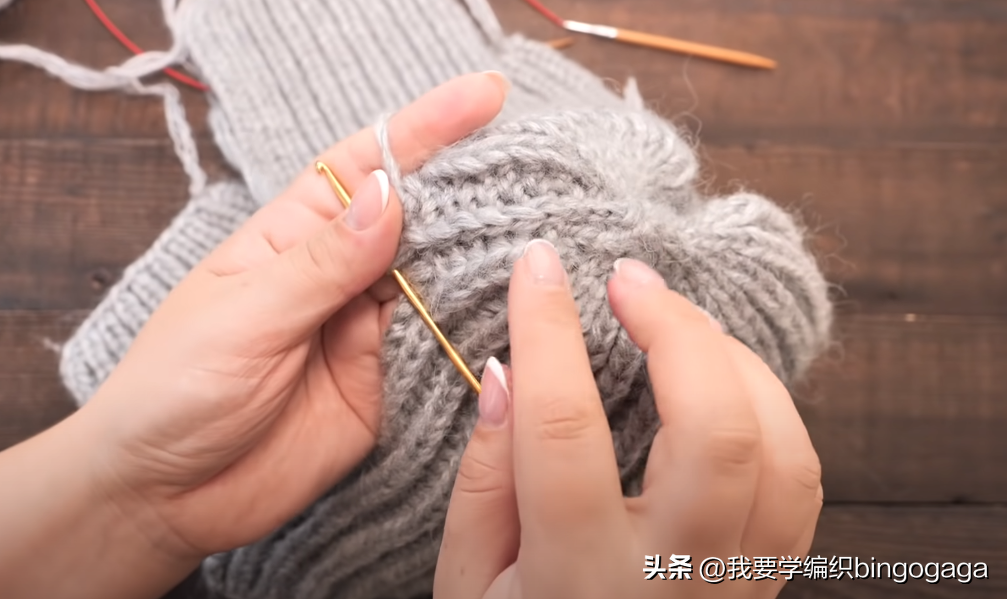 怎樣織帽子（冬天來款這樣的帽子抗寒，一款雷鋒帽編織教程，帶來從頭到腳的暖）