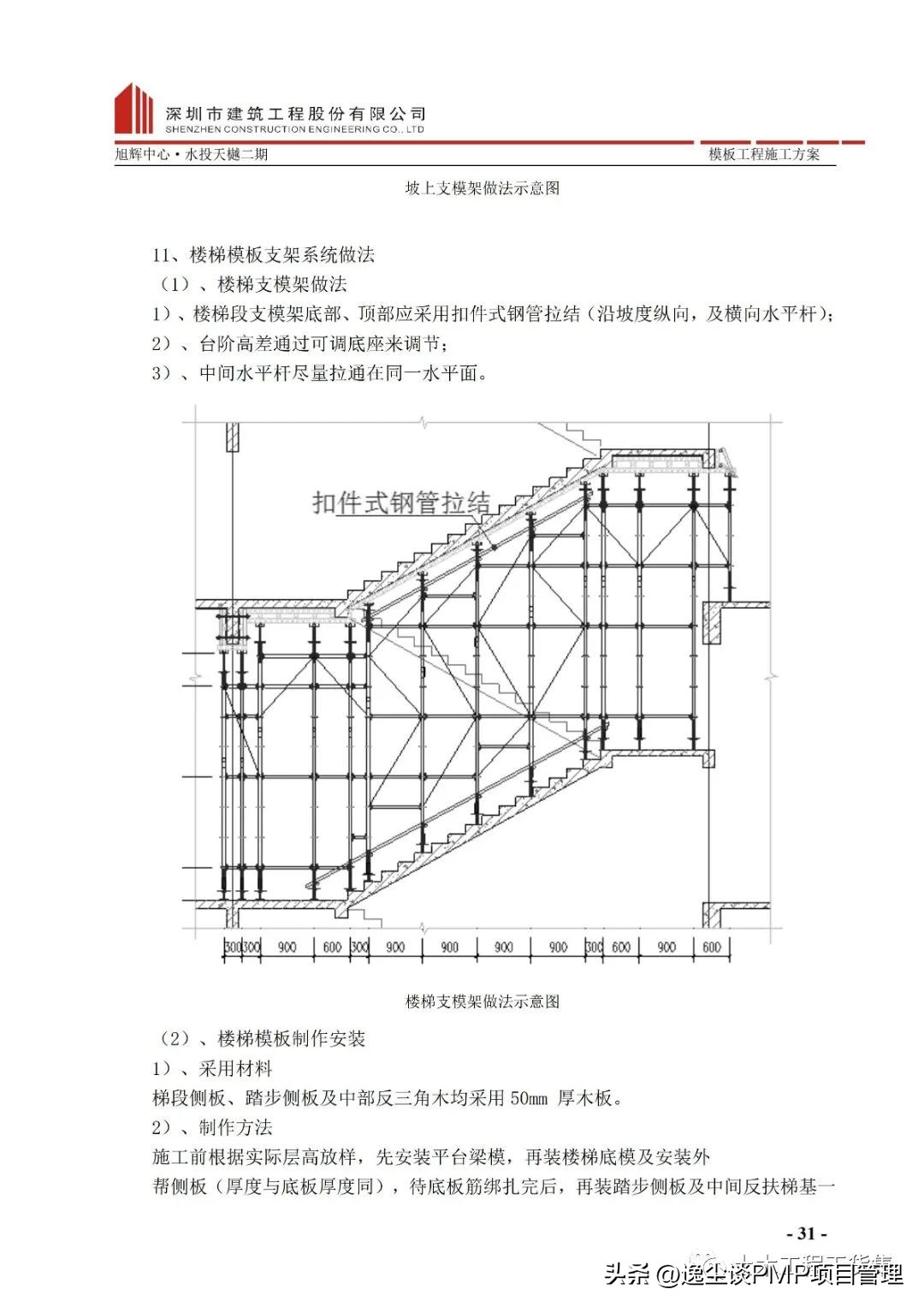 扣件式钢管高大模板施工方案（含CAD图），可下载