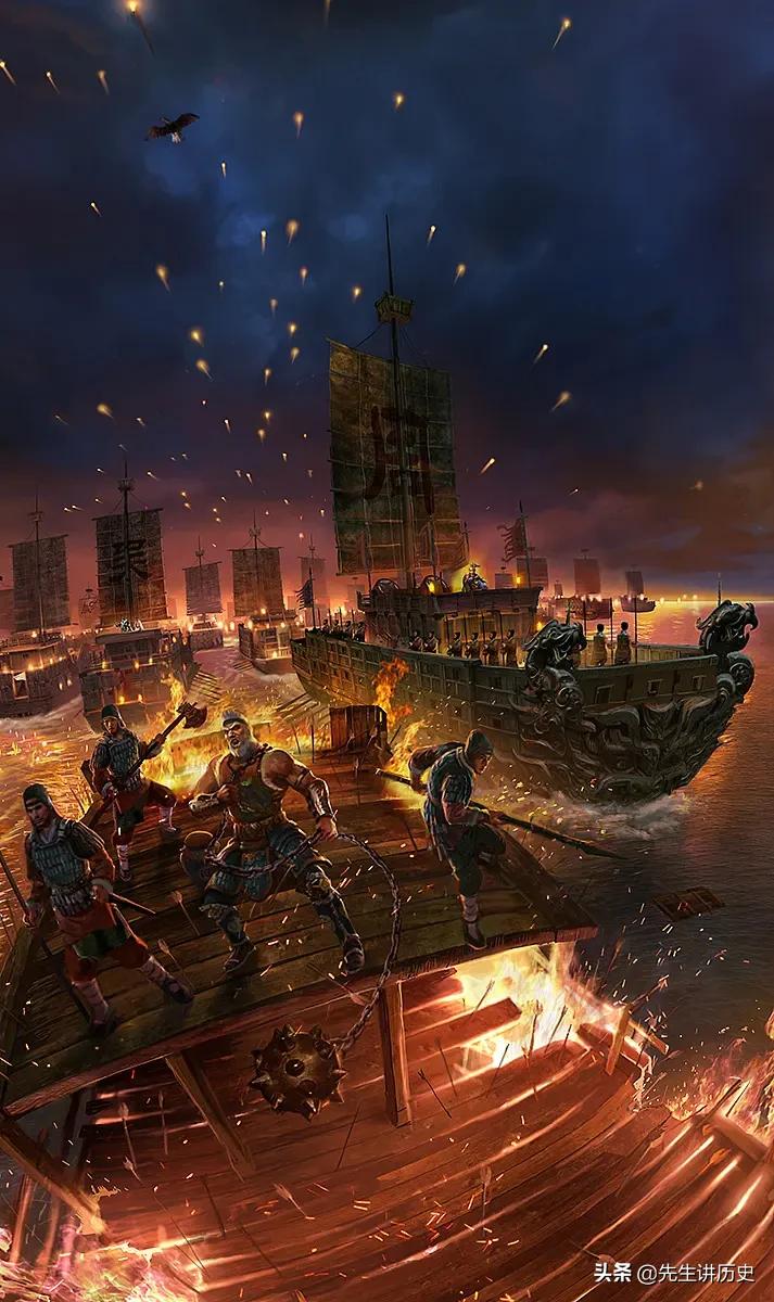 火烧赤壁的经过是怎样的(细说三国历史上最经典的火攻战役——联刘抗