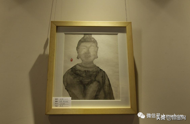 连·莲”--宋洋佛像水墨系列画作在香积寺·清心和雅展出