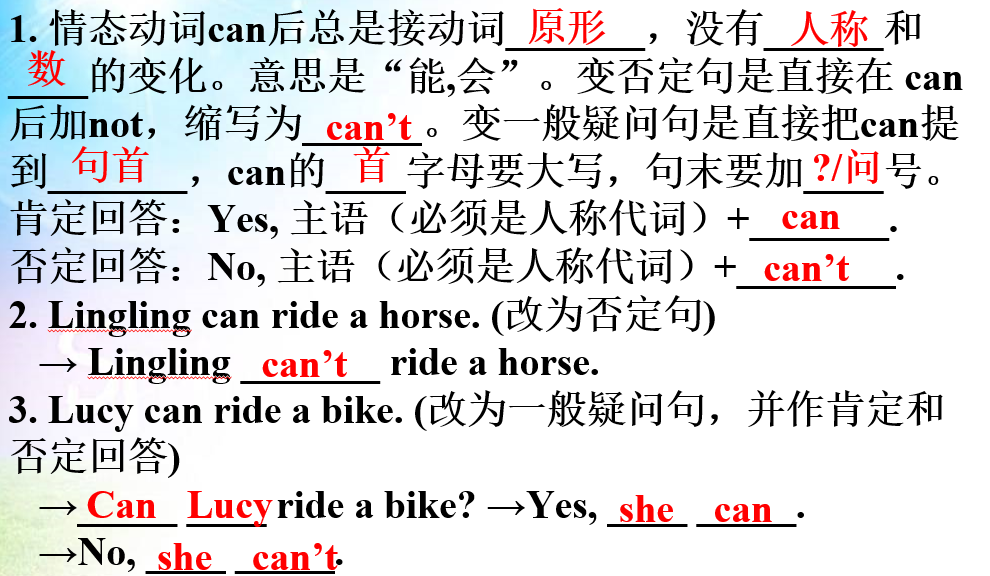 外研版英语「笔记 」七年级下册M2 U1知识点（含短语、语法）