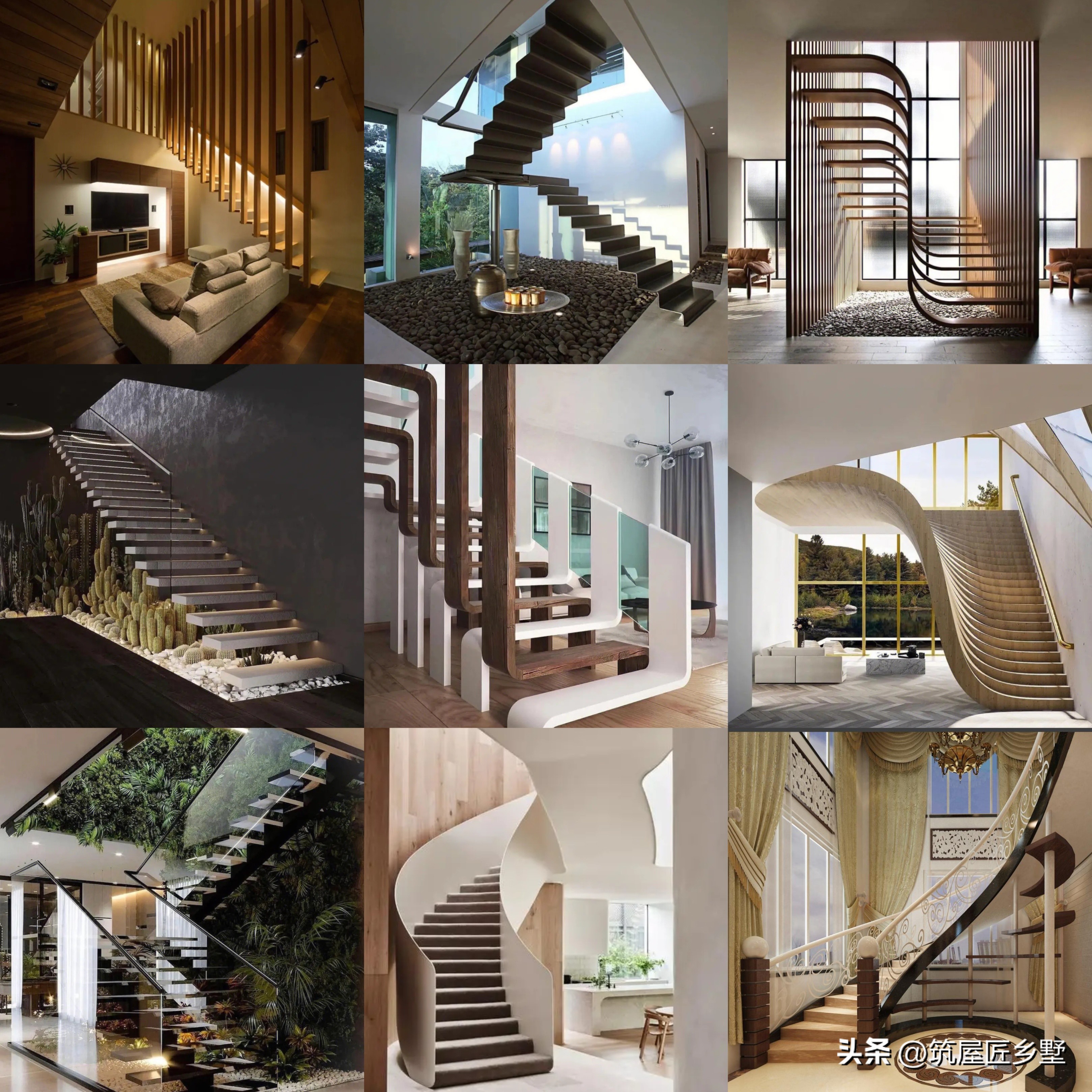 楼梯设计的主要内容包括什么等方面(揭秘！装修公司不会告诉你80种楼梯做法，密透设计小知识)