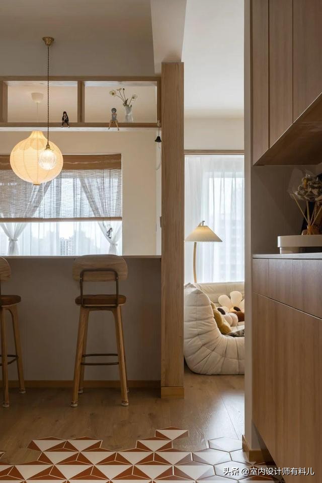 成都小姐姐的独居生活，70㎡日式原木风装修，像从漫画里走出来的