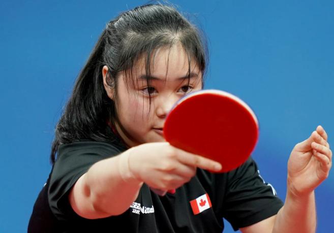 世乒赛：国乒女团对手加拿大全是华裔，三位小将表现得到丁宁赞扬