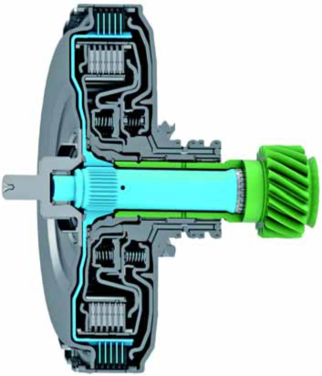 大众湿式双离合DQ500变速器的解析