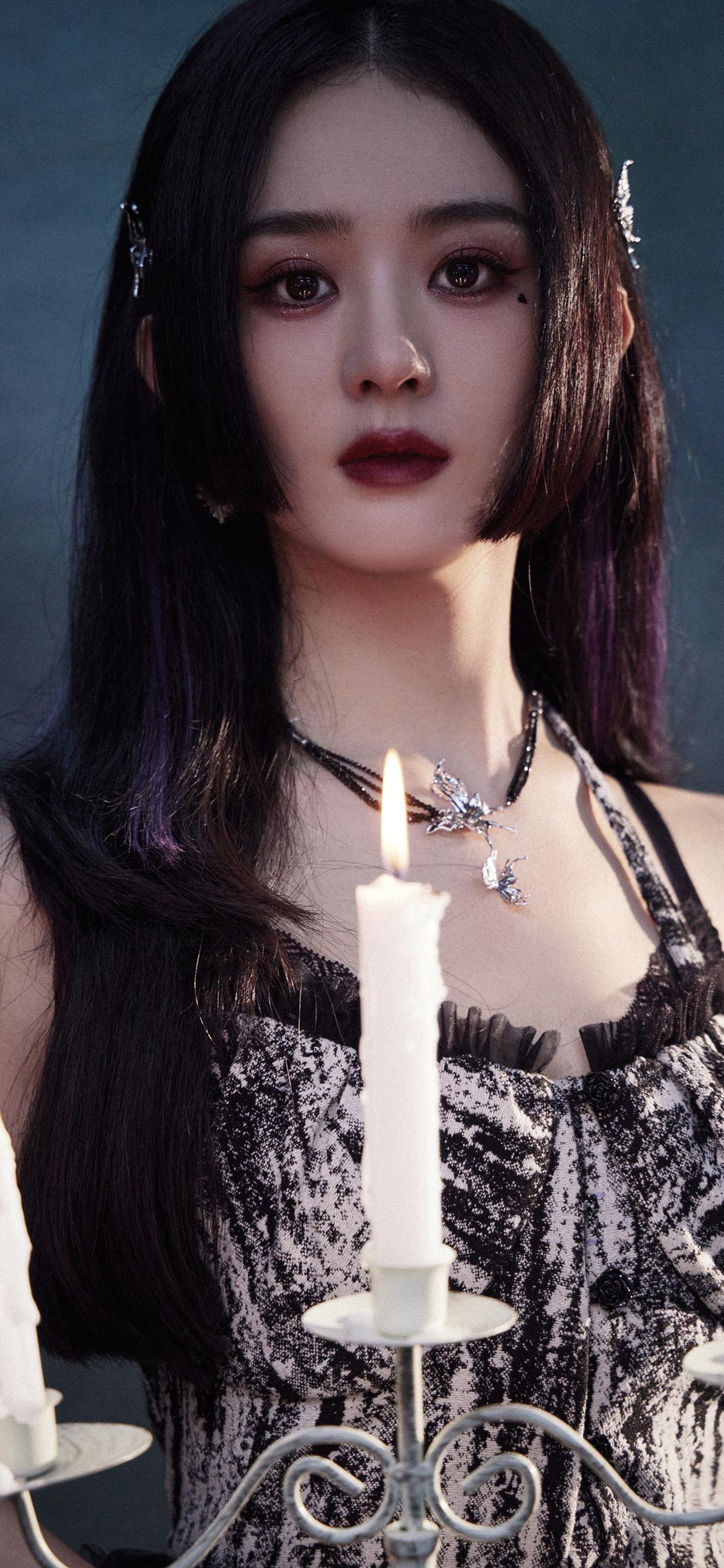 赵丽颖壁纸｜红色玫瑰系列