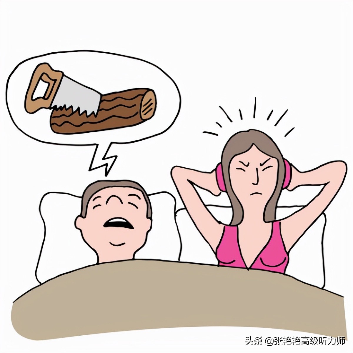 以为打呼噜只是睡不好，没想到还会影响听力？4招脱离呼噜声折磨