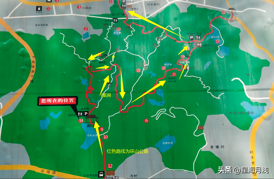 广州羽毛球拍拉线的地方(广州火炉山森林公园：有山有水，绿树成荫，适合亲子游和健身徒步)