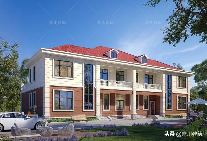 4套带车库的双拼别墅,相互独立又省宅基地,居住生活互不干扰