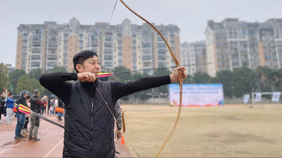 武汉临空港第四届全民健身运动会暨传统弓射箭赛开锣