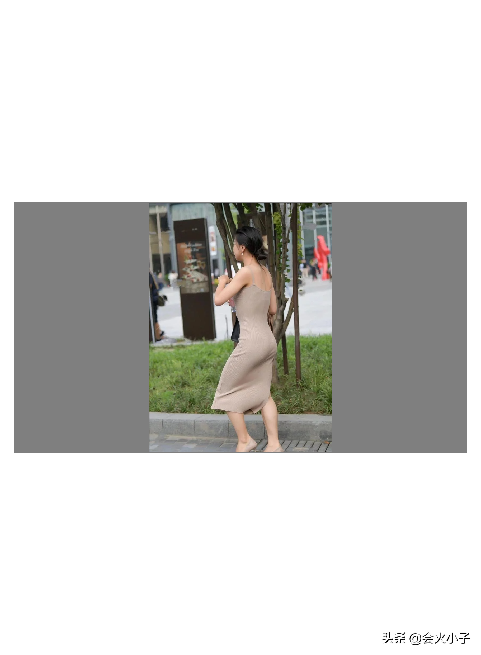 真正见过世面的女人，往往会很注意身形，“屁股大”可以这么穿