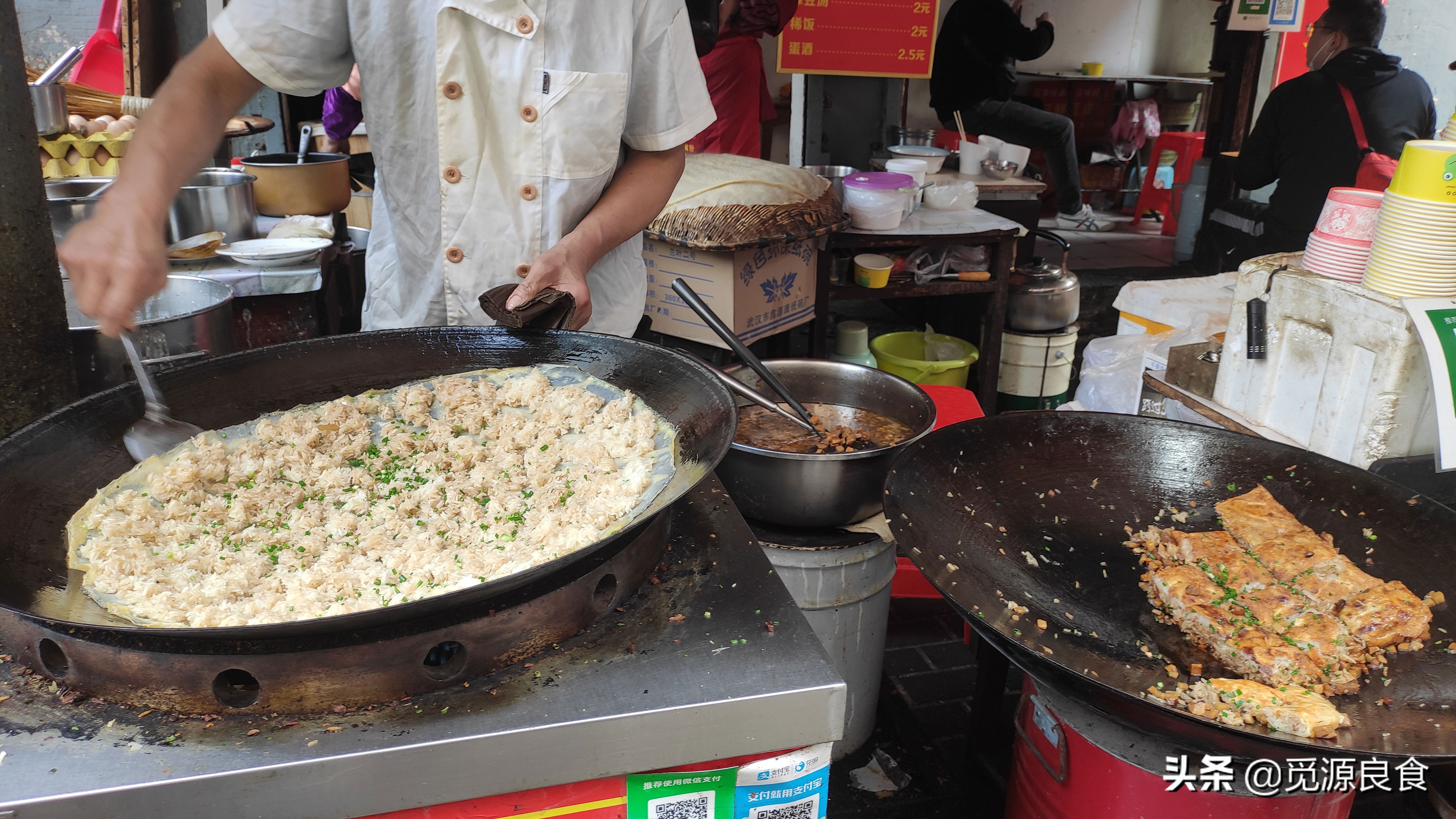武汉特色早点，“最心仪”的7家豆皮馆子，值得不睡懒觉去排长队