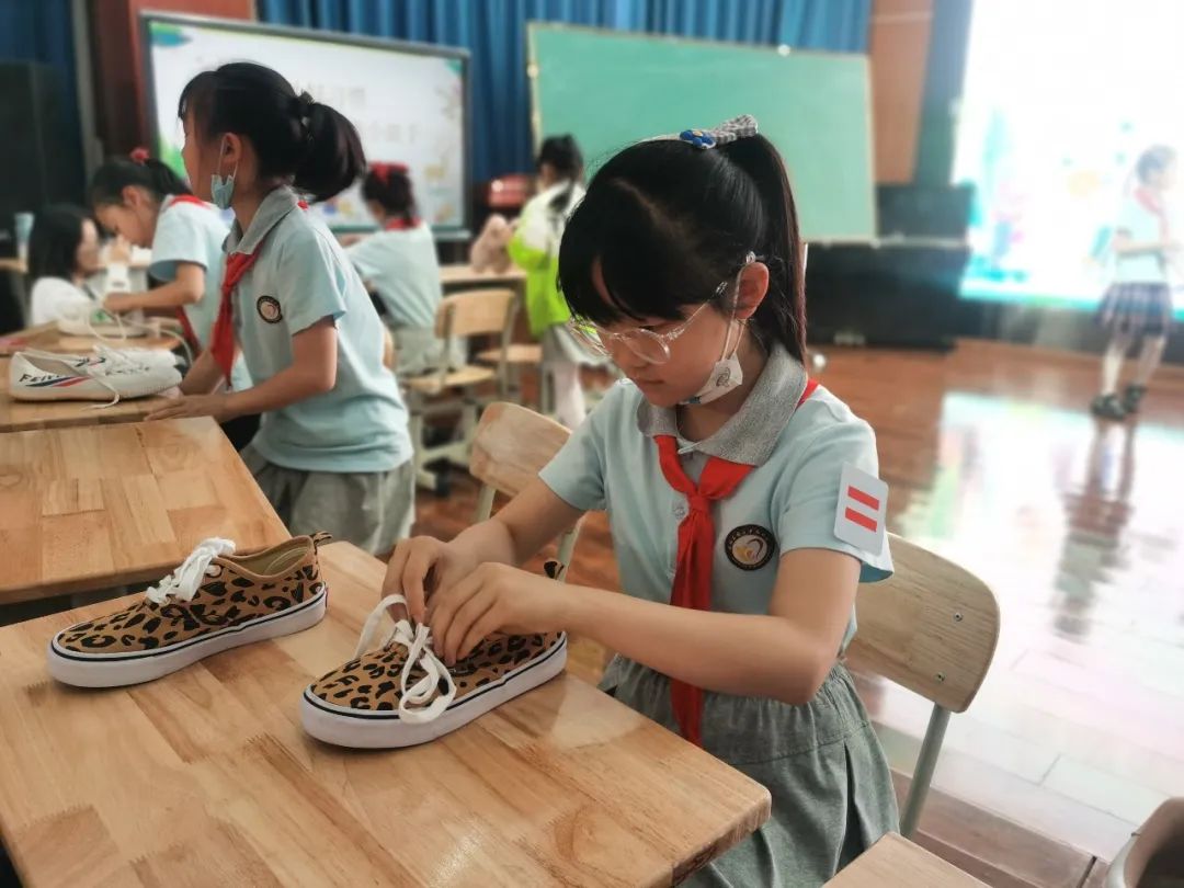 中和小学举行“养成劳动好习惯，争做劳动小能手”自理比赛决赛