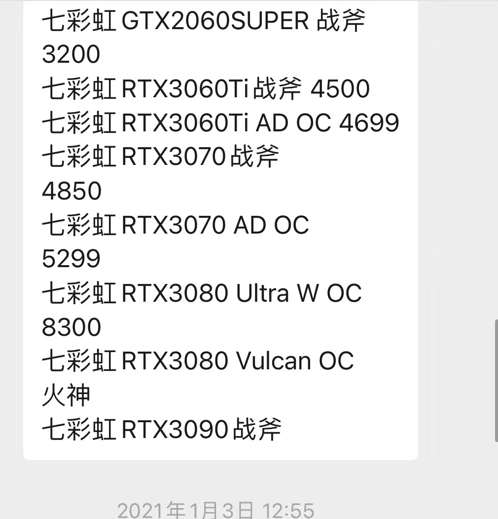 回顾2021年，1到12月显卡报价，这价格波动，太离谱了