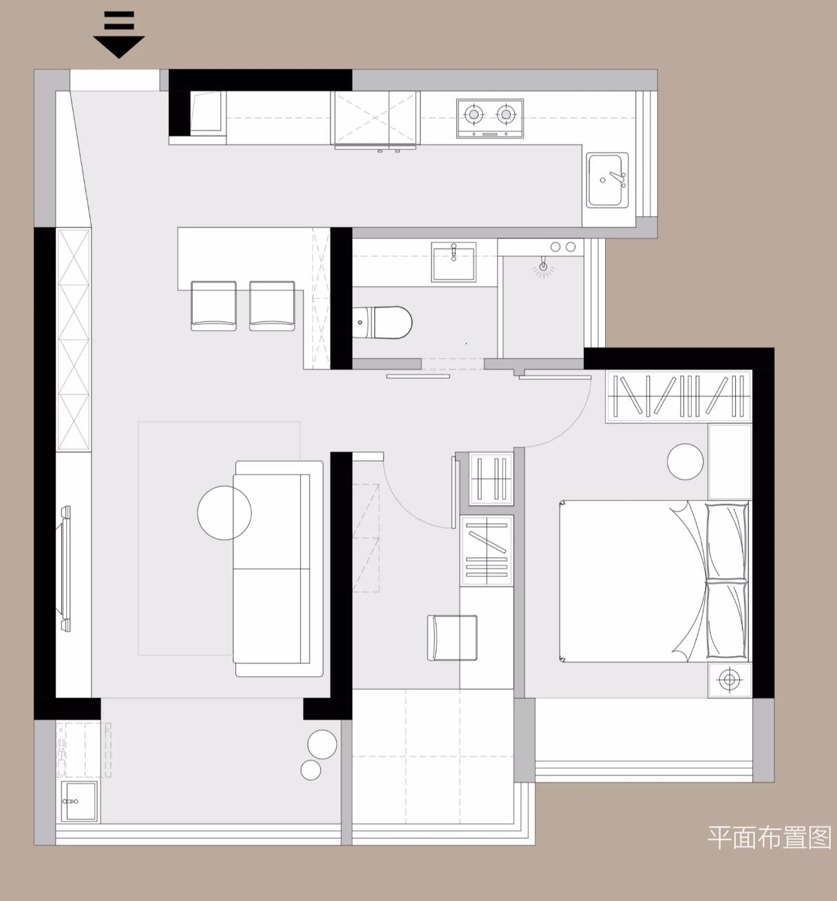 深圳小两口自律的生活：68㎡，全屋井井有条，看不到一丝的凌乱