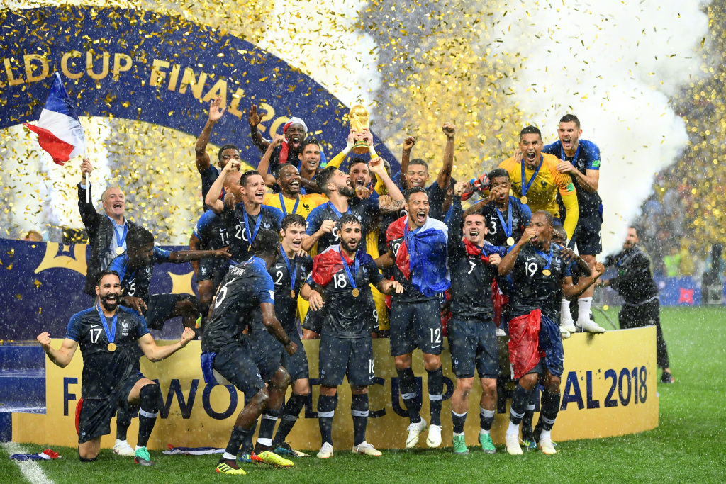 法国厉害还是德国厉害足球(英媒发布世界杯32强实力榜：巴西居首，法国第七，日本进前20)