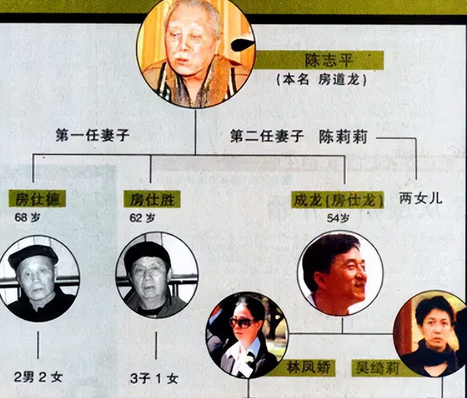 成龙的原名(成龙原名陈港生,为何儿子姓房?这其中又有怎样的故事?