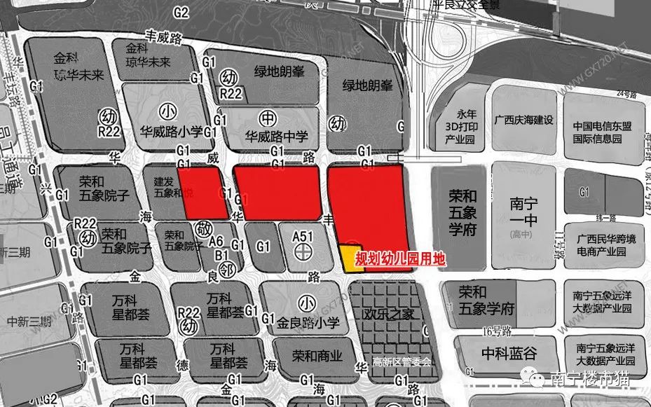 南宁第四、第五批次土地预公告发布！五象南再出2幅靓地
