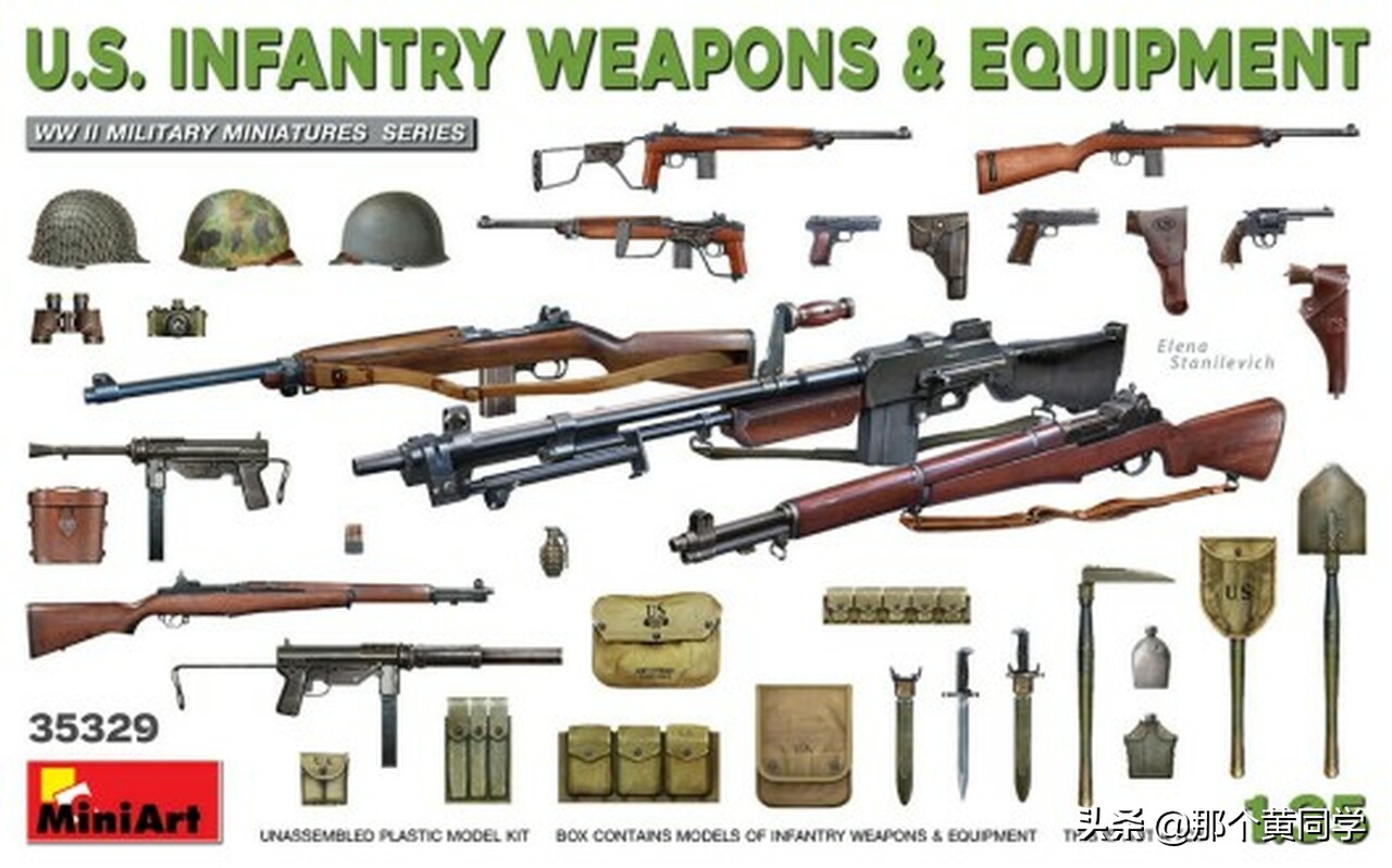 最全的，二战单兵武器图鉴