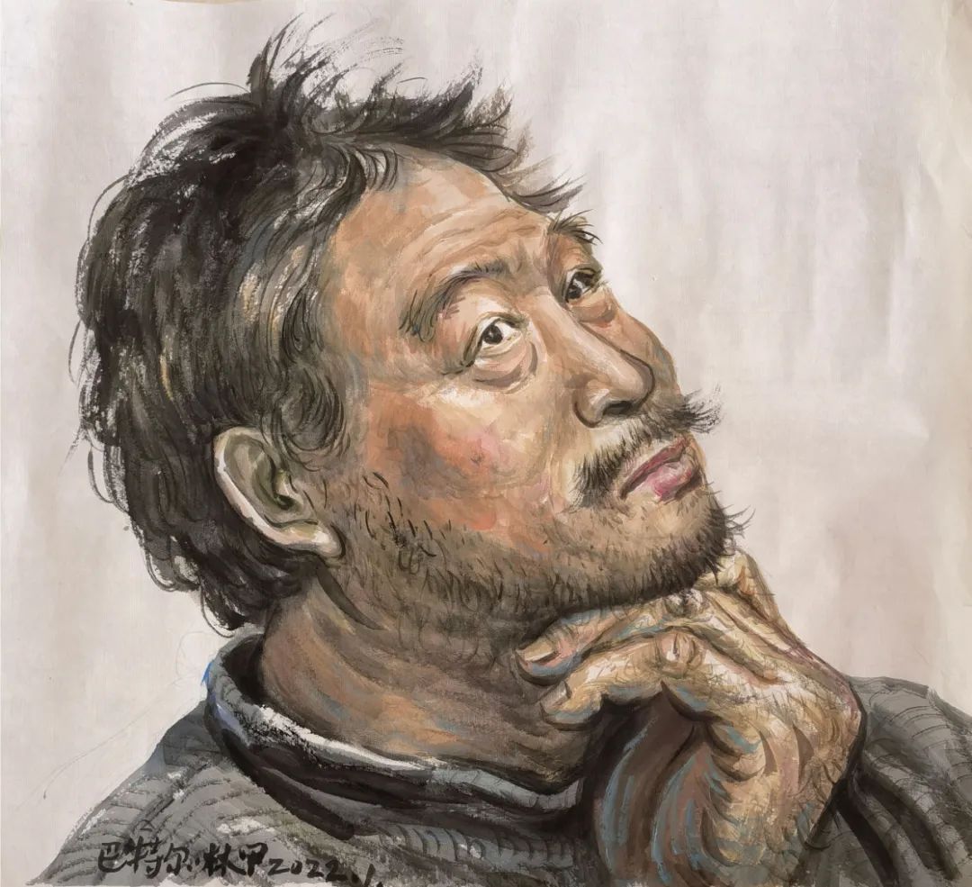 「收藏推荐」新时代艺术逐梦者巴特尔林甲作品展