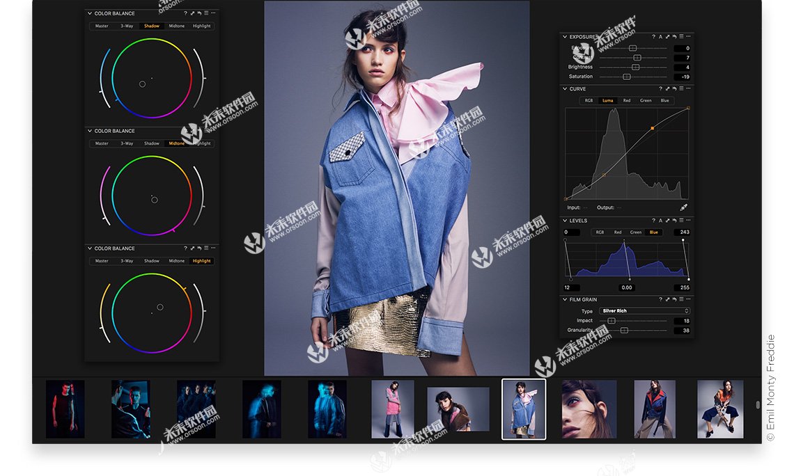 必备的raw图像处理软件：Capture One Pro 22 Mac中文版