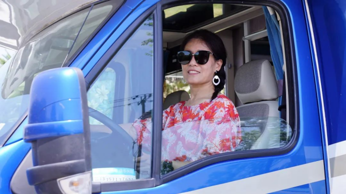 「三八女神節」依維柯歐勝房車孫曉梅：活成了真正的女神