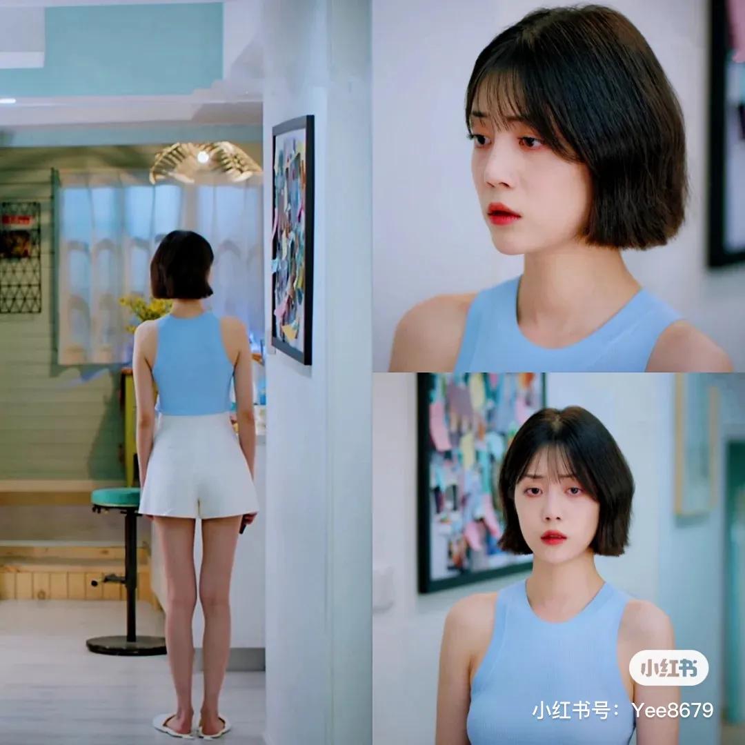 你的邻居长不大李溪芮穿搭