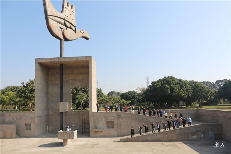 柯布西耶 昌迪加尔城国会建筑群