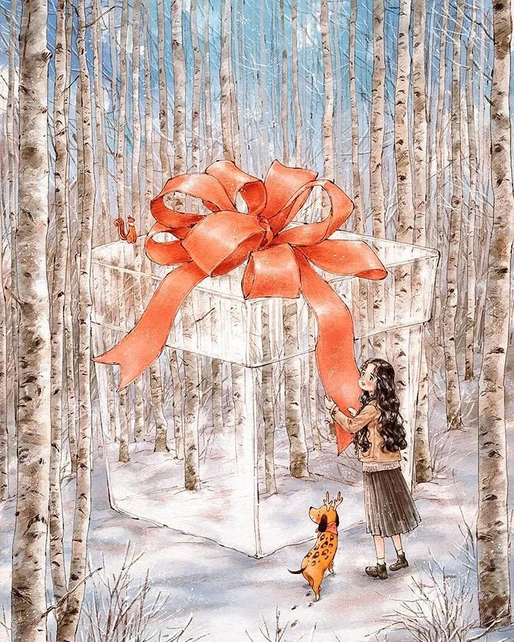 "女版宫崎骏"笔下圈粉无数的精致森林女孩,这画风谁能不爱?