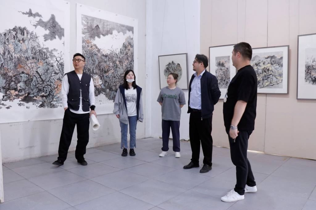 “独步行锋——孙腾水墨作品展”正式亮相北京万象美术馆