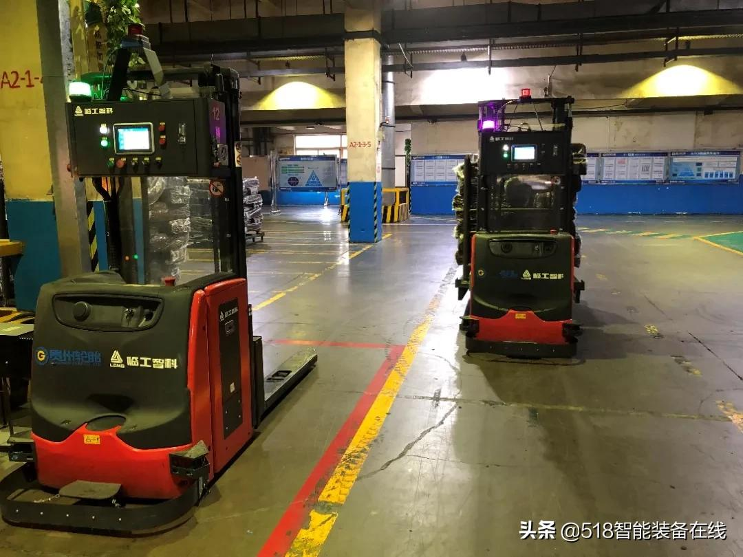 临工智科57台叉车AGV助力某轮胎企业打造智能工厂
