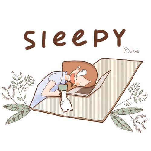 Sleepless(睡一觉起来了，英语如何表达)