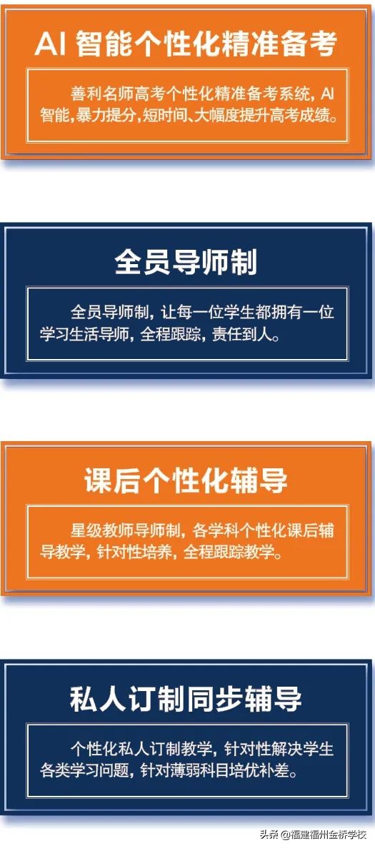 福州金桥学校2022年初中部招生简章