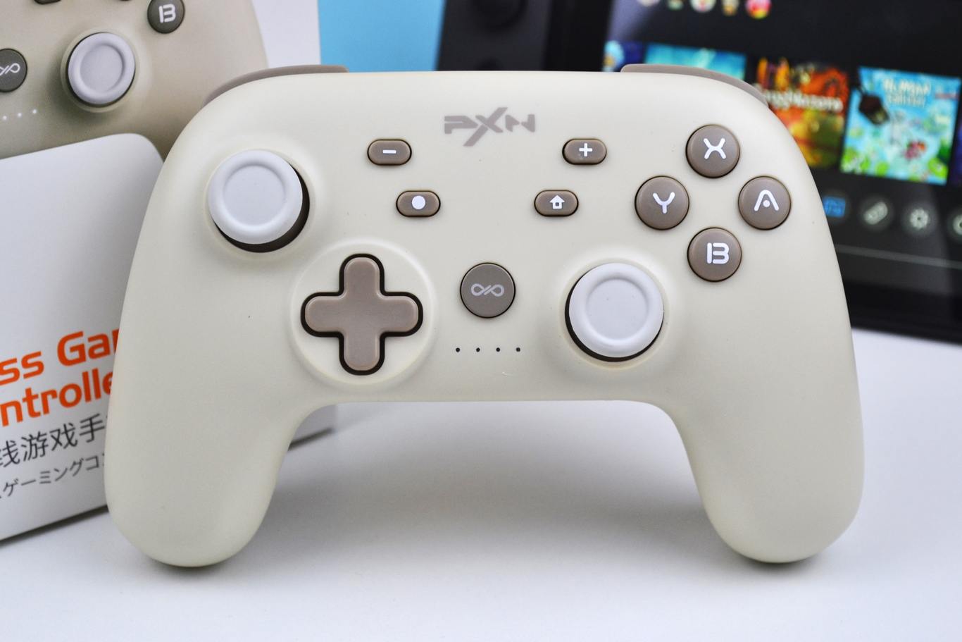 平替Switch PRO手柄 颜控性能我都要 莱仕达P50无线游戏手柄