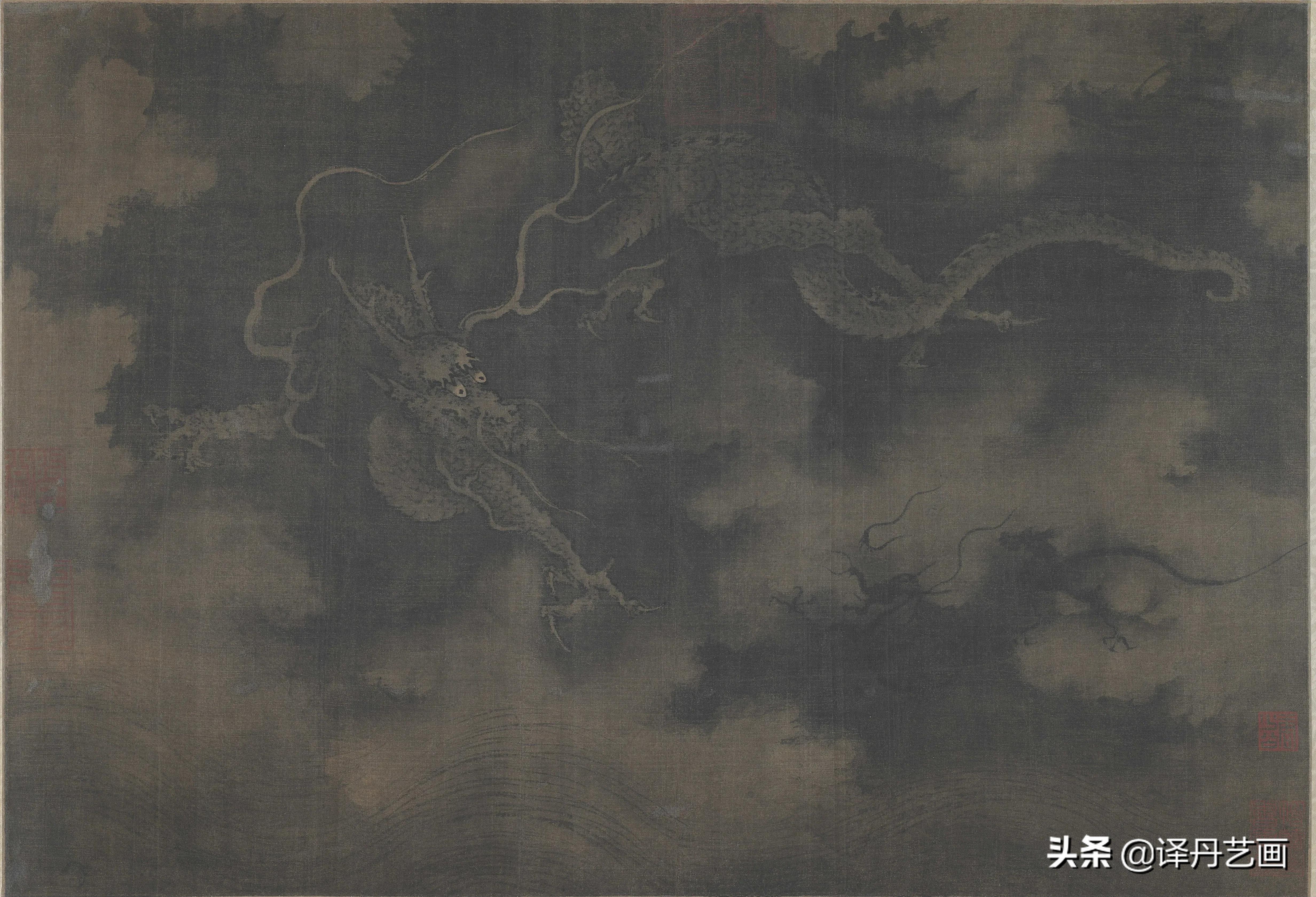 作为中华民族象征的龙在中国历代画家笔下是啥样子呢！一起来看看