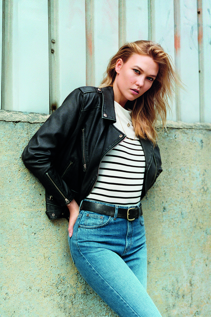 超模卡莉·克劳斯 (Karlie Kloss) 出演的时尚大片