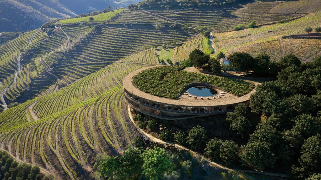 杜罗河谷新酒庄，世界遗产地全景观光酒店