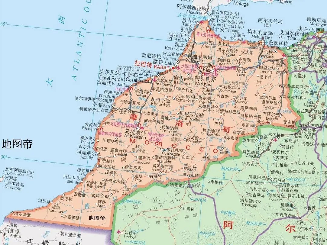 第五名 卡萨布兰卡 每平方公里约14200人拉格斯是一个庞大的都会区