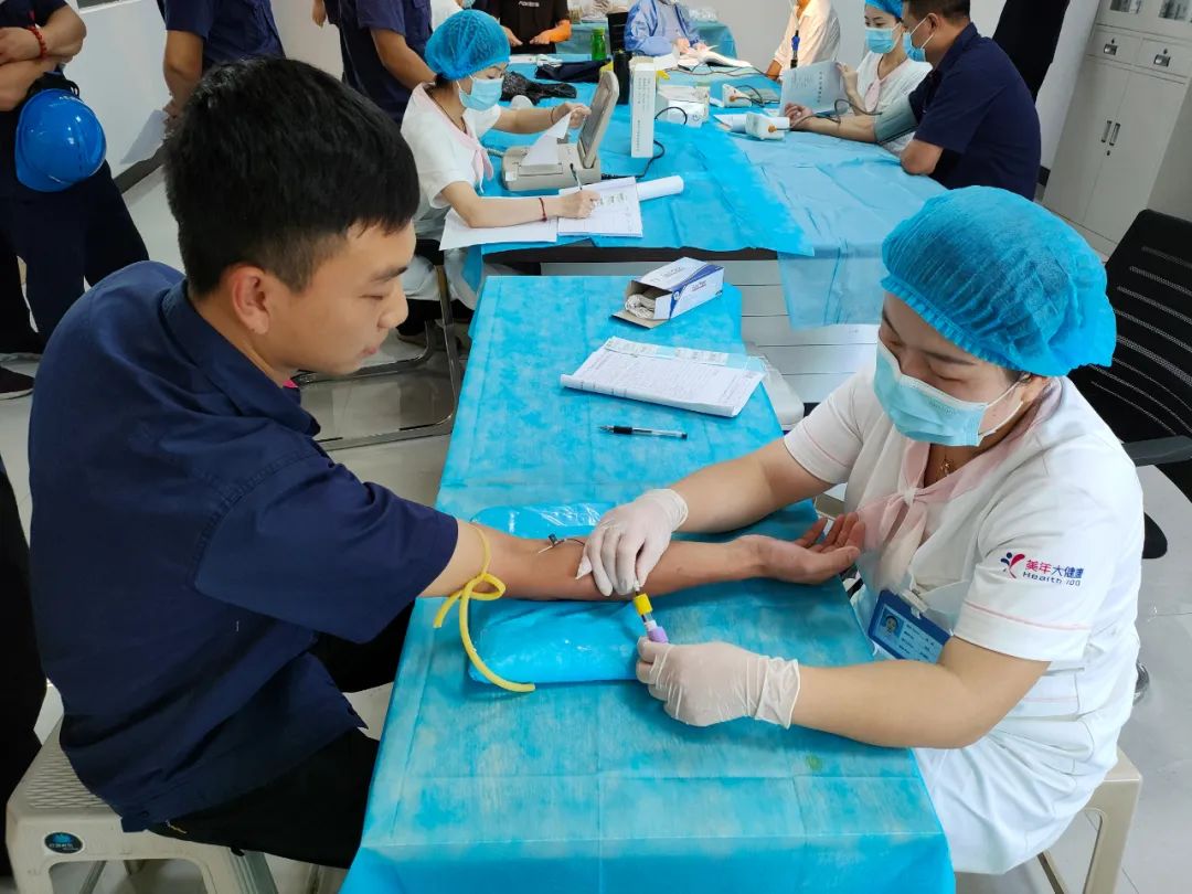 “关爱员工在行动，健康体检暖人心”正威华能开展健康体检活动
