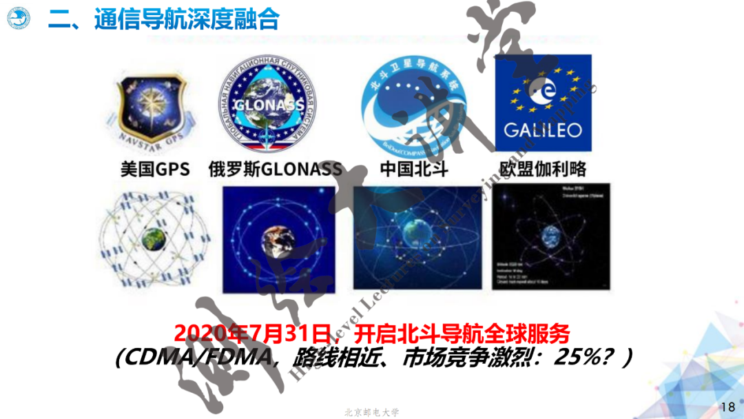 邓中亮教授：北斗+5G融合发展机遇与挑战