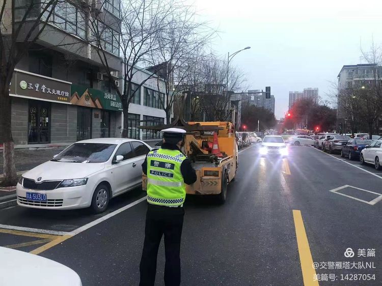 抓重点抓细节｜西安交警雁塔大队东泰巷治理效果显著